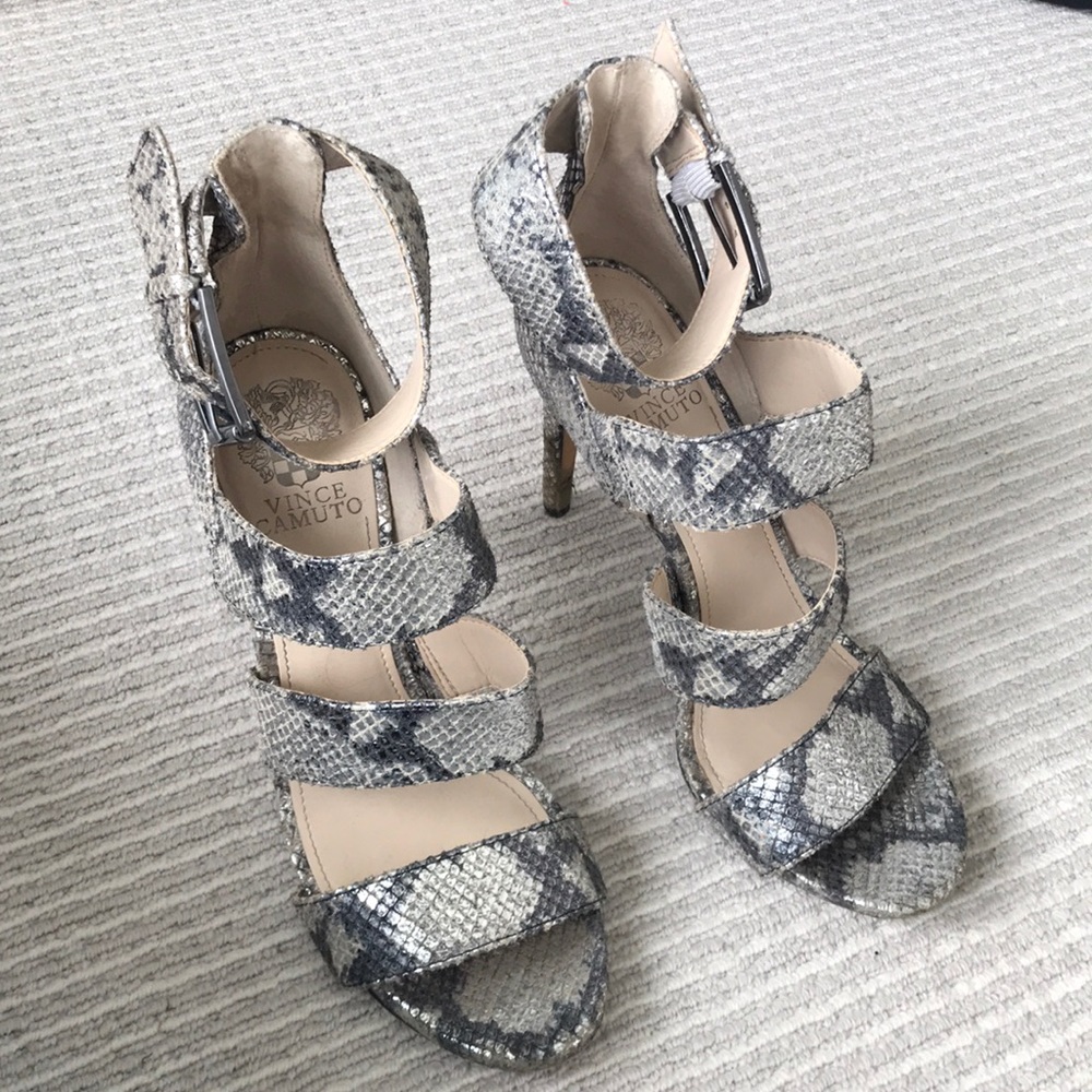 Snakeskin Heels